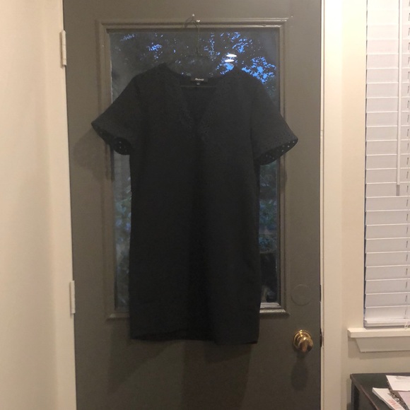 Madewell Ballad Tunic Dress with Eyelet Detail - Picture 4 of 6